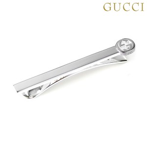 グッチ ネクタイピン インターロッキングG ネクタイバー sterling silver タイピン メンズ 499061 J8400 8106 GUCCI シルバー