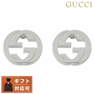 【5/23限定★先着1000円OFFクーポン】 グッチ GUCCI 356289-J8400-8106 インターロッキングG スタッド ピアス シルバー レディース アク