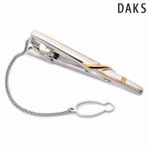 ダックス ネクタイピン DAKS タイバー タイピン メンズ DK01013 シルバー アクセサリー