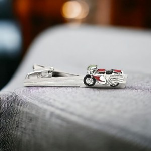 スワンク ネクタイピン KAMEN RIDER SWANK 仮面ライダー サイクロン号 タイバー タイピン メンズ KR-2021-TB03 シルバー アクセサリー