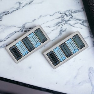 【2日間限定★全品400円OFFクーポン】 ミラショーン カフス Mila schon メンズ MS03072 シルバー ブルー アクセサリー