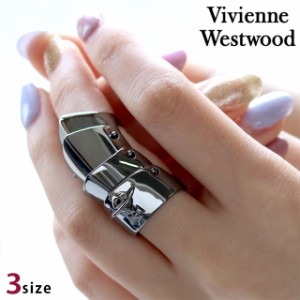 ヴィヴィアン ウエストウッド リング Vivienne Westwood ARMOUR シルバー925 アーマー 指輪 メンズ レディース ガンメタル アクセサリー 