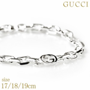 グッチ ブレスレット GUCCI インターロッキングG sterling silver メンズ レディース 620798 J8400 8106 シルバー アクセサリー 選べるモ