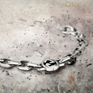 グッチ ブレスレット GUCCI インターロッキングG sterling silver メンズ レディース 620798 J8400 0811 シルバー アクセサリー