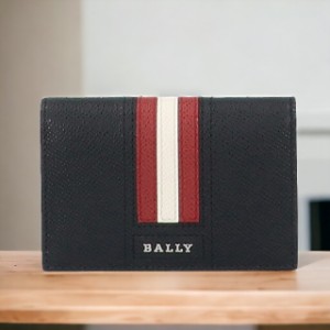 【6/23限定★1000円OFFにさらに+3倍】 バリー カードケース BALLY タイク カード入れ 名刺入れ パスケース コンパクト レザー メンズ 621