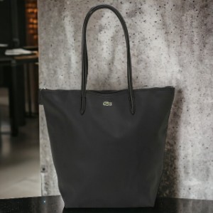 ラコステ LACOSTE NF1890 000 L.12.12 CONCEPT バーティカル トートバッグ ショルダーバッグ ブラック レディース メンズ ユニセックス 