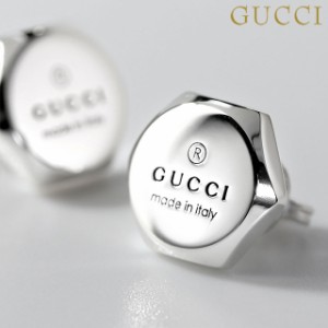 【2日間限定★全品400円OFFクーポン】 グッチ ピアス メンズ レディース ブランド GUCCI トレードマーク スタッズ ピアス スターリングシ