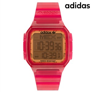 【2日間限定★全品400円OFFクーポン】 アディダス DIGITAL ONE GMT クオーツ 腕時計 ブランド メンズ レディース adidas AOST22052 デジ