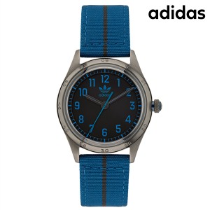 アディダス CODE FOUR クオーツ 腕時計 ブランド メンズ レディース adidas AOSY22521 アナログ ブラック ブルー 黒