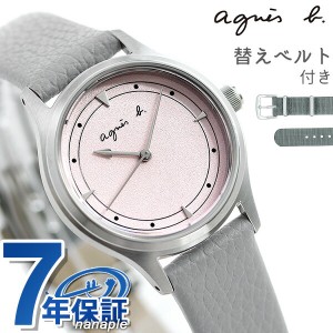アニエスベー 時計 レディース 腕時計 FCSK922 agnes b. ライトピンク グレー