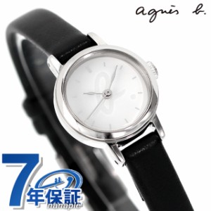 アニエスベー ブランド日本上陸40周年記念限定 クオーツ 腕時計 レディース 数量限定モデル agnes b. FCSK747 アナログ ホワイト ブラッ