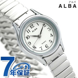 セイコー アルバ クオーツ レディース 腕時計 AQHK439 SEIKO ALBA ホワイト シルバー