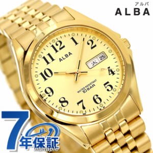 セイコー アルバ クオーツ 腕時計 メンズ SEIKO ALBA AQGK469 アナログ ゴールド