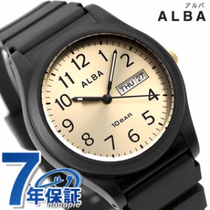 セイコー アルバ スポーツ クオーツ 腕時計 メンズ SEIKO ALBA AQPJ412 アナログ ゴールドブラウン ブラック 黒