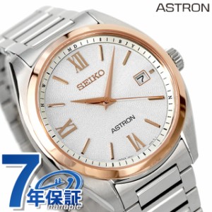 セイコー アストロン オリジン ソーラー電波 電波ソーラー 腕時計 メンズ チタン SEIKO ASTRON SBXY034 アナログ ホワイト 白 日本製