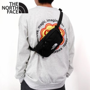 ノースフェイス ボディバッグ メンズ レディース ブランド THE NORTH FACE CAMP HIP SACK ポリエステル ウエストポーチ ブラック バッグ