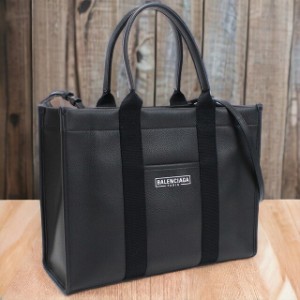 【2日間限定★400円OFFクーポン】 バレンシアガ トートバッグ レディース ブランド BALENCIAGA カーフスキン イタリア 671400 ブラック 