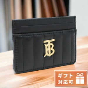 バーバリー カードケース レディース BURBERRY レザー イタリア 8062374 BLACK-LIGHT GOLD ブラック 財布