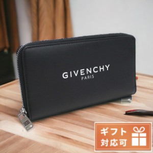 【6/23限定★1000円OFFにさらに+3倍】 ジバンシー 長財布ラウンドファスナー メンズ GIVENCHY カーフスキン イタリア BK600G ブラック 財