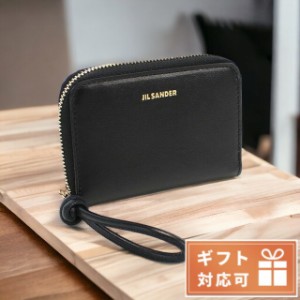 ジル サンダー 小銭入れ レディース JIL SANDER カーフレザー イタリア J07UI0007 ブラック 財布