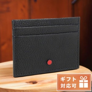キートン カードケース メンズ Kiton LEATHER レザー イタリア UPCARDK BLACK ブラック 財布