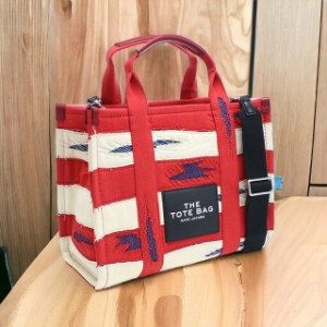 マークジェイコブス トートバッグ レディース MARC JACOBS デニム ベトナム H059M12FA22 RED DENIM MULTI レッド系 バッグ