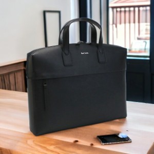 ポール・スミス ブリーフケース メンズ Paul Smith レザー タイ M1A7167 BLACK ブラック バッグ