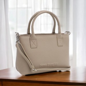 サラバーグラー トートバッグ レディース Sara Burglar REGINA BUFALO レザー イタリア 76 TAUPE グレー系 バッグ