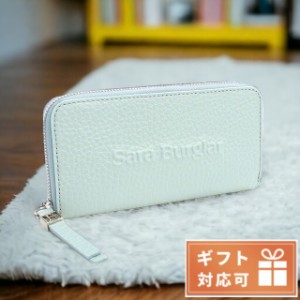 サラバーグラー 長財布ラウンドファスナー レディース Sara Burglar BUFALO LOGO レザー イタリア 110L MARINE ブルー系 財布