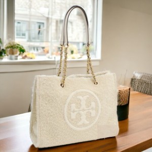 トリーバーチ トートバッグ レディース TORY BURCH ツィード 86471 NEW CREAM ホワイト系 バッグ