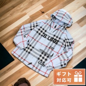 【2日間限定★全品400円OFFクーポン】 バーバリー パーカー メンズ BURBERRY ナイロン100% タイ 8050283 PALE BLUE IP CHECK ブルー系 マ