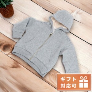 【5/23限定★先着1000円OFFクーポン】 クロエ パーカー ベビー CHLOE コットン100% 裏起毛 タイ C15B97 GREY MARL MEDIUM グレー系 ファ