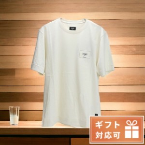 フェンディ Tシャツ メンズ FENDI コットン100% イタリア FY0936 ベージュ系 ファッション 選べるモデル