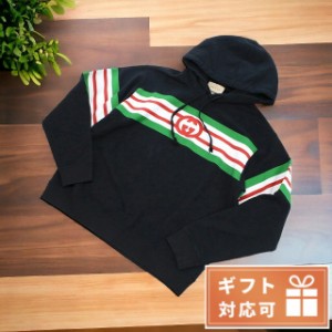 グッチ パーカー メンズ GUCCI コットン100% イタリア 646953 ブラック ファッション 選べるモデル