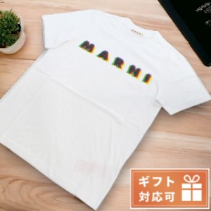 マルニ Tシャツ メンズ MARNI コットン100% ポルトガル HUMU0198PE ホワイト系 ファッション 選べるモデル