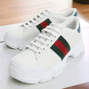 グッチ スニーカー メンズ ブランド GUCCI レザー イタリア 624701 ホワイト系 小物 選べるモデル