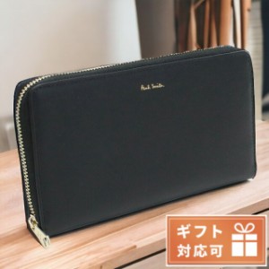 【2日間限定★全品400円OFFクーポン】 ポール・スミス 長財布ラウンドファスナー メンズ ブランド Paul Smith レザー イタリア M1A4778X 