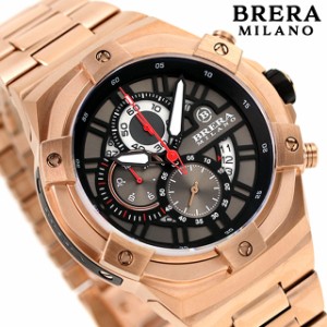 ブレラ ミラノ スーパースポルティーボ エヴォ クオーツ 腕時計 ブランド メンズ クロノグラフ BRERA MILANO BMSSQC4502C-BRC アナログ 