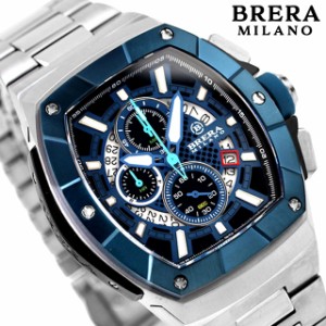 ブレラ ミラノ スーパースポルティーボ クオーツ 腕時計 ブランド メンズ クロノグラフ BRERA MILANO BMSSTNQC4101A-BRC アナログ ブルー