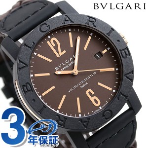 ブルガリ ブルガリブルガリ 40mm メンズ 腕時計 ブランド BBP40C11CGLD BVLGARI ブラウン