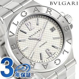 ブルガリ 時計 メンズ BVLGARI ディアゴノ 40mm 自動巻き DG40C6SSD 腕時計 ブランド シルバー