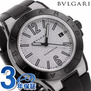 ブルガリ 時計 BVLGARI ディアゴノ マグネシウム 41mm 自動巻き メンズ 腕時計 ブランド DG41C6SMCVD シルバー×ブラック