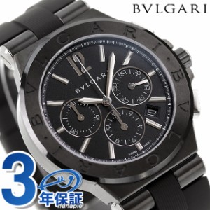 ブルガリ 時計 ブランド BVLGARI ディアゴノ ウルトラネロ 自動巻き クロノグラフ DG42BBSCVDCH 腕時計