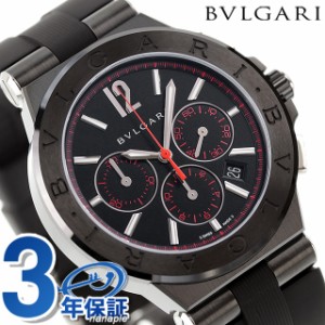 ブルガリ 時計 ブランド BVLGARI ディアゴノ ウルトラネロ 自動巻き クロノグラフ DG42BBSCVDCH/1 腕時計