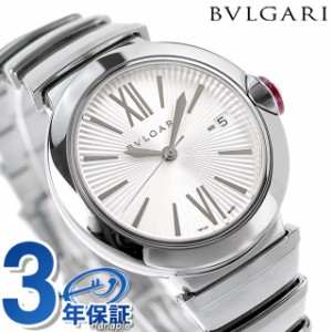 【クロス付】 ブルガリ ルチェア 自動巻き 腕時計 ブランド レディース BVLGARI LU36C6SSD シルバー スイス製