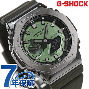 【6/13限定★1000円OFFクーポンにさらに+3倍】 gショック ジーショック G-SHOCK GM-2100 8角形 クオーツ GM-2100B-3ADR グリーン ブラッ