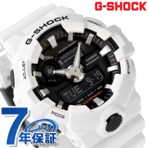 gショック ジーショック G-SHOCK GA-700-7ADR コンビネーション ブラック 黒 ホワイト 白 CASIO カシオ 腕時計 メンズ