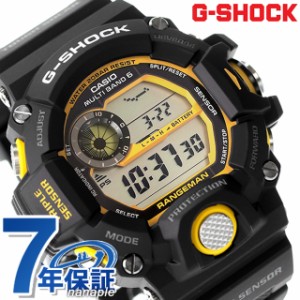 gショック ジーショック G-SHOCK 電波ソーラー GW-9400Y-1 マスターオブG ランド レンジマン 海外モデル デジタル イエロー ブラック 黒 