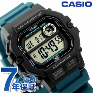 CASIO カシオ クオーツ WS-1400H-3AV チープカシオ チプカシ 海外モデル メンズ 腕時計 カシオ casio ブルーグリーン