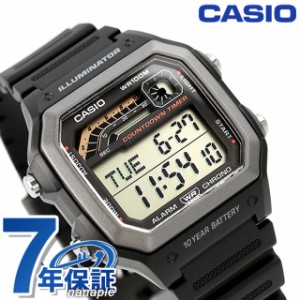 カシオ CASIO WS-1600H-1AV 海外モデル メンズ 腕時計 カシオ casio デジタル ブラック 黒